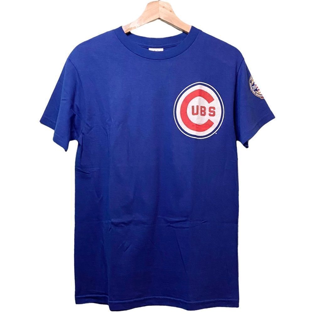 NWT Majestic Cubs Tee The Copperstown Collection Santo #10 in Size Small